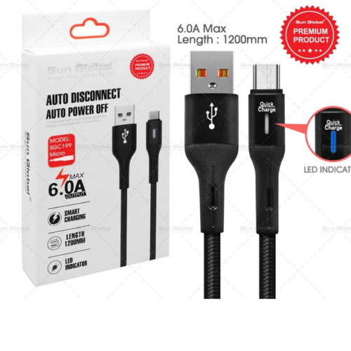 369713c5368d406c5975524a375d4dbc.png Micro USB Auto Power Off Charging Cable 6A Sun Global SGC199