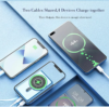 Yoobao LC4 10000mAh Built-in Dual Cable Multi-functional Portable Power SupplY
