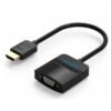 VENTION HDMI TO VGA ADAPTER WITH AUDIO ROUND CABLE 0.15METER 42161