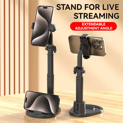 sg-11134201-7raur-macecogqdyay8e Mobile Selfie Holder Stream Photo Live Shooting For Phone Desktop Put Table Portable Cellphone Adjust