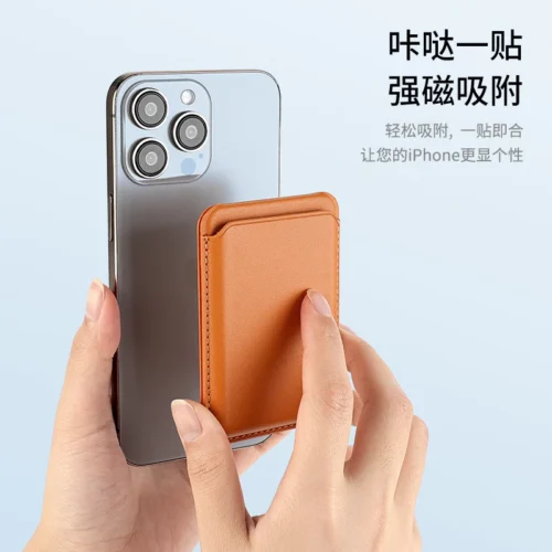 sg-11134201-7repi-m1rvp2eb6o3a3e Magnetic Wallet for Phone and cellphone mount Strong Magnetic Card Case Leather PU