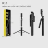 R16S 360 Adjustable 170cm Tripod LED Selfie Stick